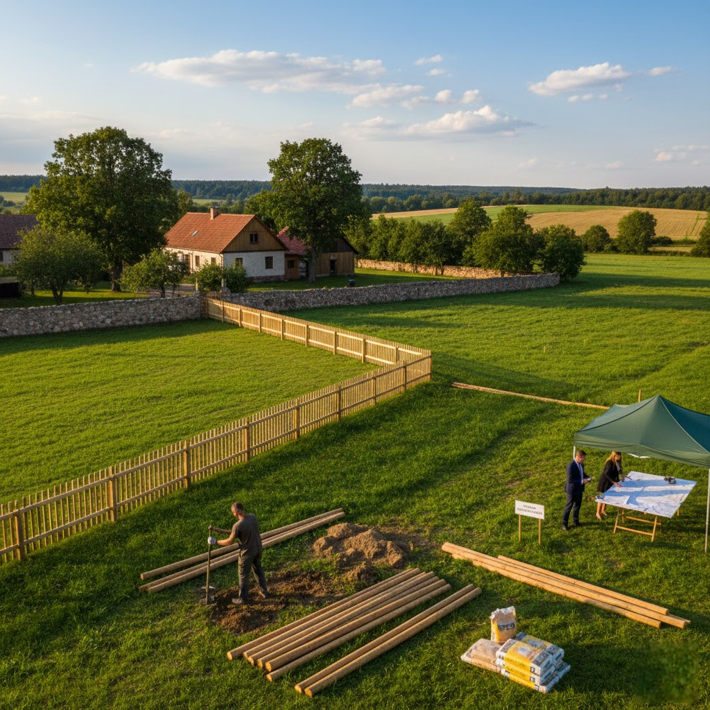 Tvoros įrengimas savo sklype: strategija, medžiagos ir teisiniai niuansai, kurių negalima ignoruoti