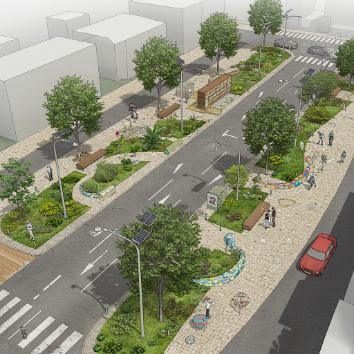 Gilužio gatvės projektas: Vilniaus Pilaitės perlas ruošiasi atsinaujinimui