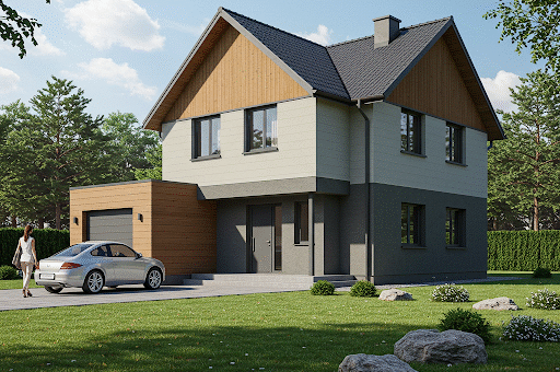Namo projektas 80m²: Mažas plotas, didelis komfortas?