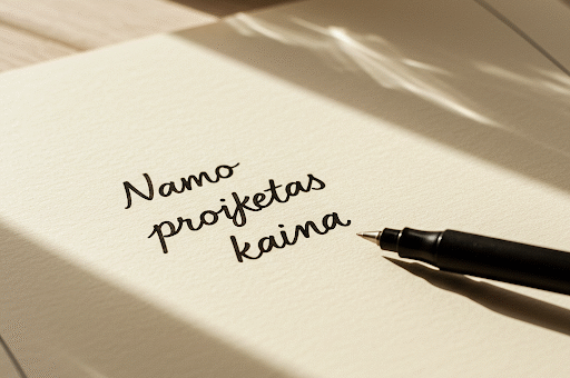 Namo Projekto Kaina: Viskas, Ką Reikia Žinoti Planuojant Svajonių Būstą
