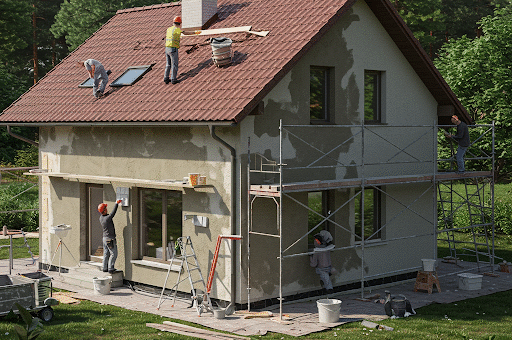 Remonto ir Statybos Projektas: Nuo Idėjos Iki Raktų