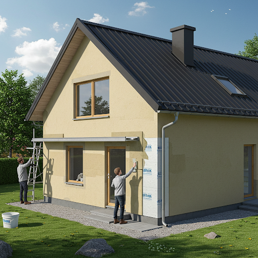 Mūrinio Namo Šiltinimas iš Išorės: Išsamus Gidas Jūsų Šiltesniems ir Taupesniems Namams