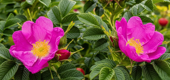 Raukšlėtalapis Erškėtis (Rosa rugosa): Nereikli Sodo Puošmena, Vitaminų Šaltinis ar Invazinė Grėsmė?