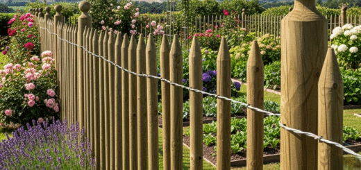 Tekinti kuolai: Universalus ir estetiškas sprendimas jūsų tvorai, sodui ir kraštovaizdžiui