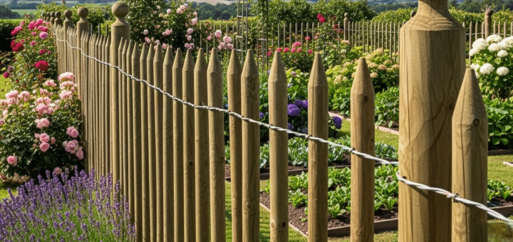 Tekinti kuolai: Universalus ir estetiškas sprendimas jūsų tvorai, sodui ir kraštovaizdžiui