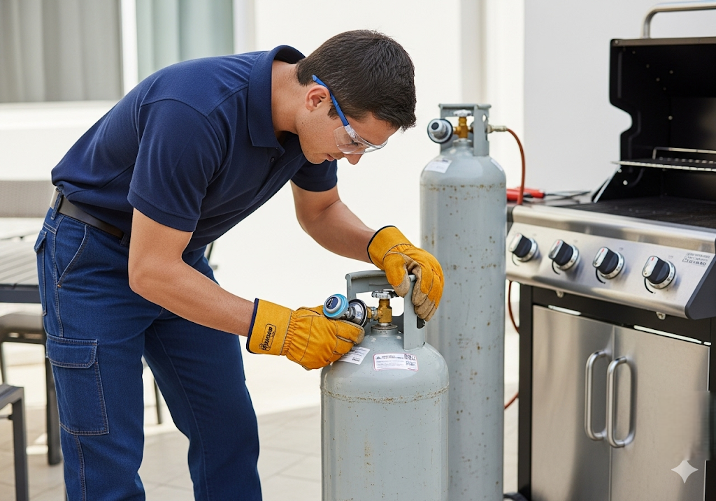 Dujų Balionų Keitimas: Išsamus Gidas, Kaip Tai Padaryti Saugiai ir Efektyviai
