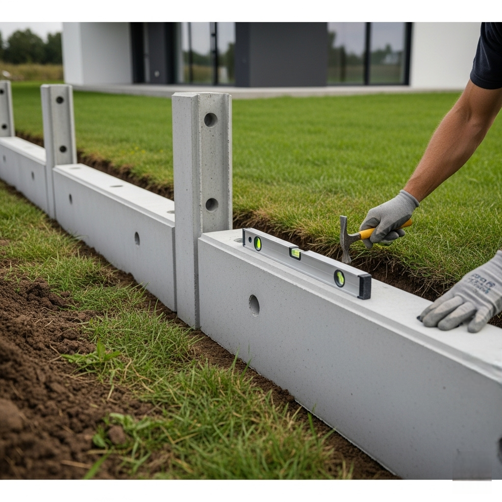 Surenkamas Tvoros Pamatas: Modernus, Greitas ir Patikimas Sprendimas Jūsų Sklypui