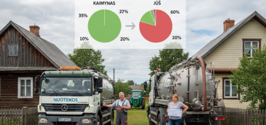Nuotekų išvežimo kainos anatomija: kodėl kaimynas moka mažiau, o jūs – brangiau?