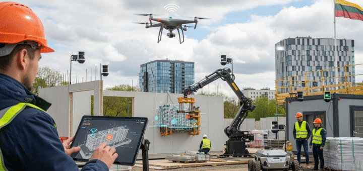 ConTech Revoliucija: Kaip Išmaniosios Technologijos Keičia Statybų Sektorių Lietuvoje ir Pasaulyje