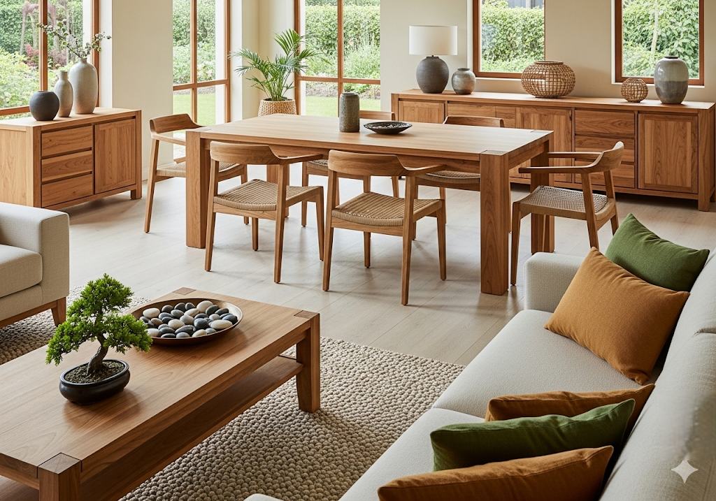 Tiko Mediena: Prabangos, Patvarumo ir Gamtos Harmonija Jūsų Namuose