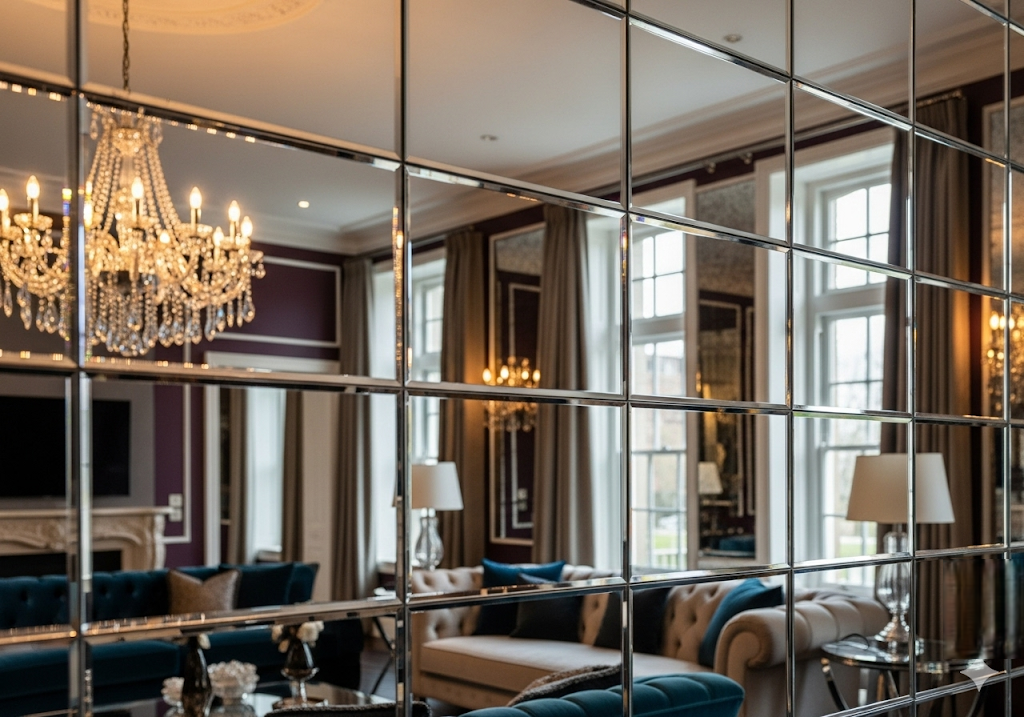 Veidrodinės Plytelės: Prabangos Spindesys ir Erdvės Iliuzija Jūsų Namuose