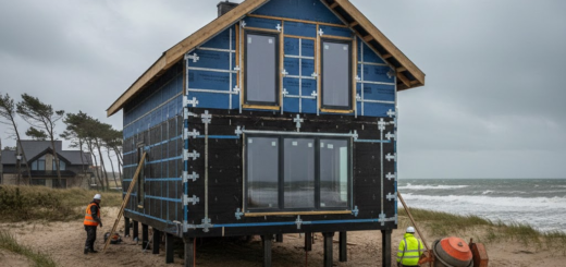 Statybos Pajūryje: Kodėl Klaipėdos Regiono Klimatas Diktuoja Griežtesnes Taisykles Jūsų Namams