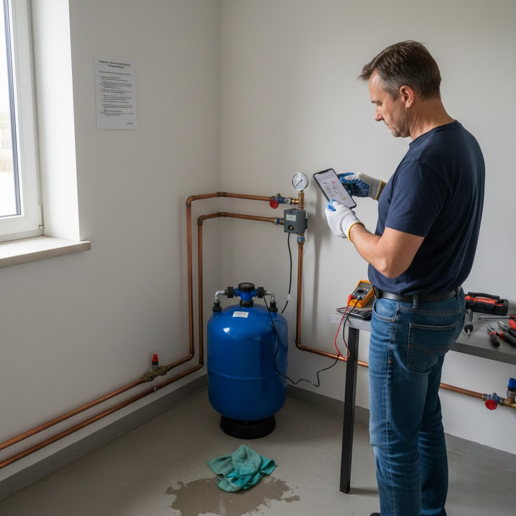 Vandens Tiekimo Sistemos Balansavimas: Savarankiškas Hidroforo ir Slėgio Relės Reguliavimas Be Meistro Pagalbos