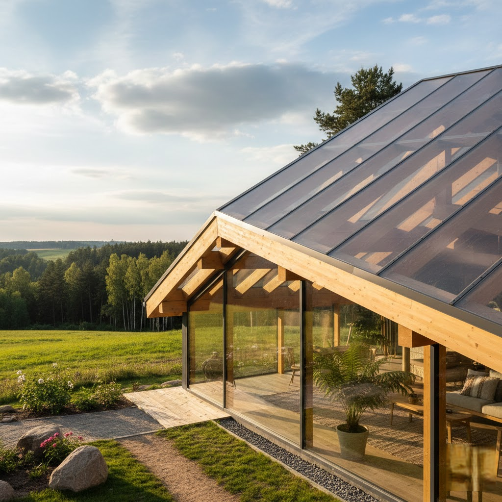 Natūrali Šviesa ir Ilgaamžė Apsauga: Kaip Išsirinkti Idealią Skaidrią Stogo Dangą