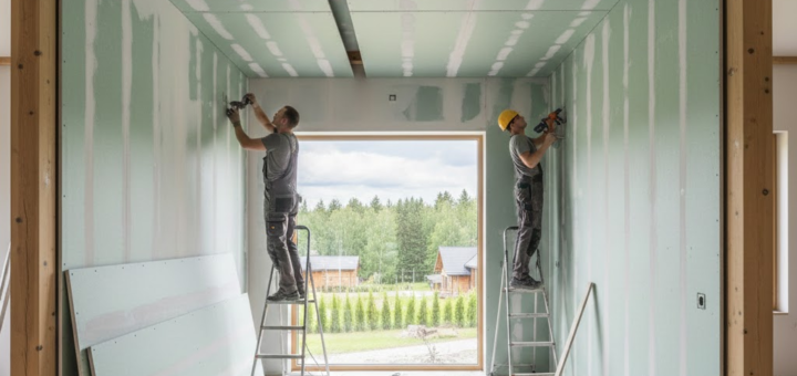 Gipskartonio evoliucija jūsų namuose: strategijos patvarioms sienoms ir luboms