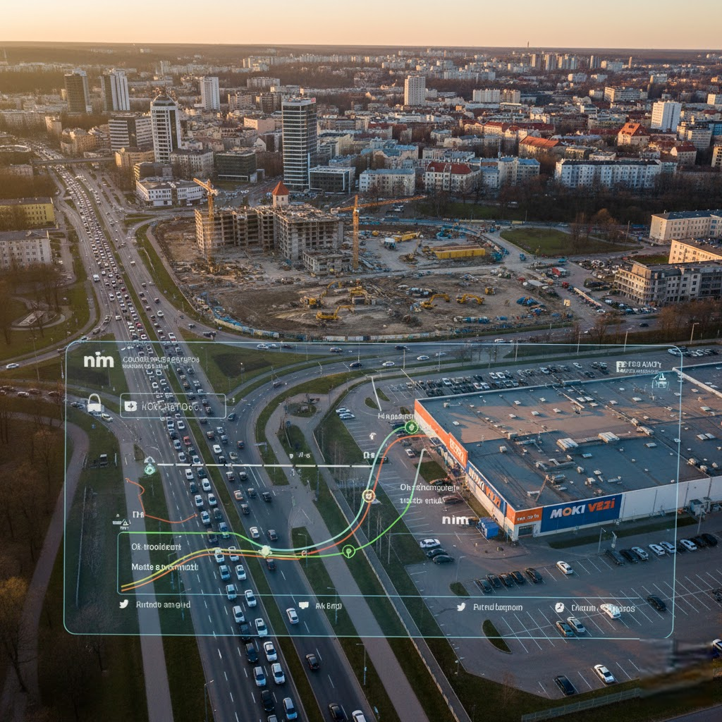 Statybų Planavimas Sostinėje: Kaip Gudriai Aplenkti Spūstis ir Pasirinkti Tinkamiausią Laiką Vizitui į „Moki Veži“