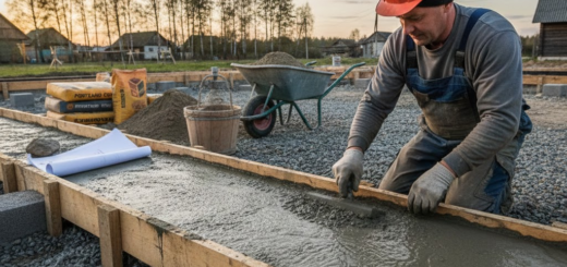 Nematomas namo pagrindas: kaip teisingai pasirinkti ir naudoti cementą ilgamžiam rezultatui