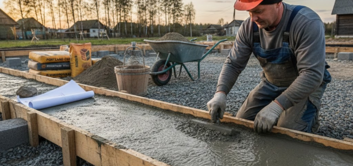 Nematomas namo pagrindas: kaip teisingai pasirinkti ir naudoti cementą ilgamžiam rezultatui