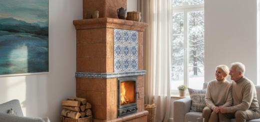 Šilumos Širdis: Kodėl Senoji Krosnių Meistrystė nugali Modernius Katilus Šiuolaikiniame Interjere