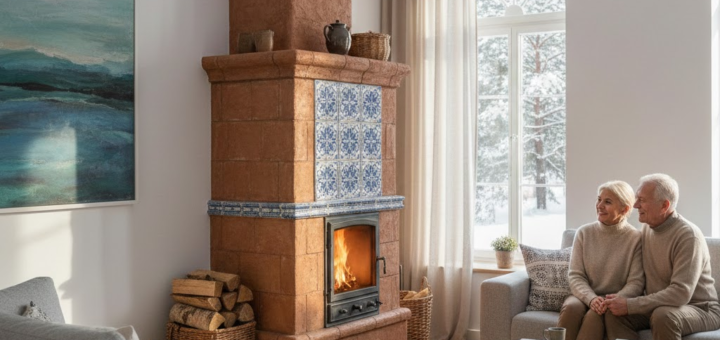 Šilumos Širdis: Kodėl Senoji Krosnių Meistrystė nugali Modernius Katilus Šiuolaikiniame Interjere