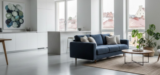 Liejamos grindys moderniame interjere: Kodėl verta pamiršti plyteles ir kaip išvengti brangių klaidų