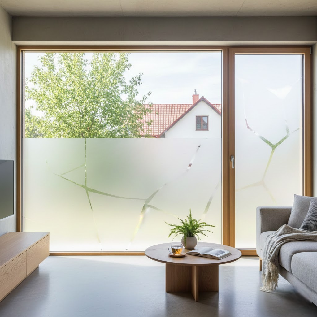 Privatumo oazė be užuolaidų: Kodėl matinė plėvelė langams keičia žaidimo taisykles moderniuose namuose