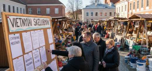 Rokiškio rinka atvirai: Kaip vietiniai skelbimai padeda sutaupyti statyboms, remontui ir buičiai