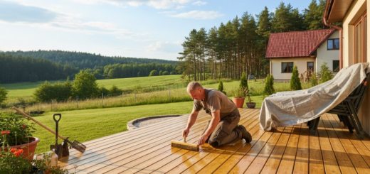 Terasos paruošimas sezonui: kodėl alyva yra vienintelis teisingas pasirinkimas medienos apsaugai