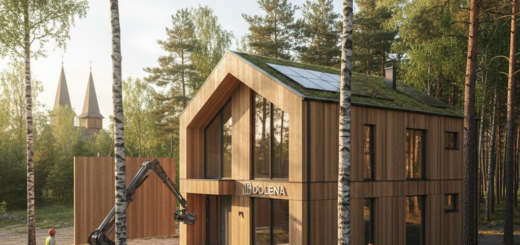 Medinių Namų Renesansas: Kaip „Dolena“ ir Modernios Technologijos Keičia Tvarios Statybos Taisykles
