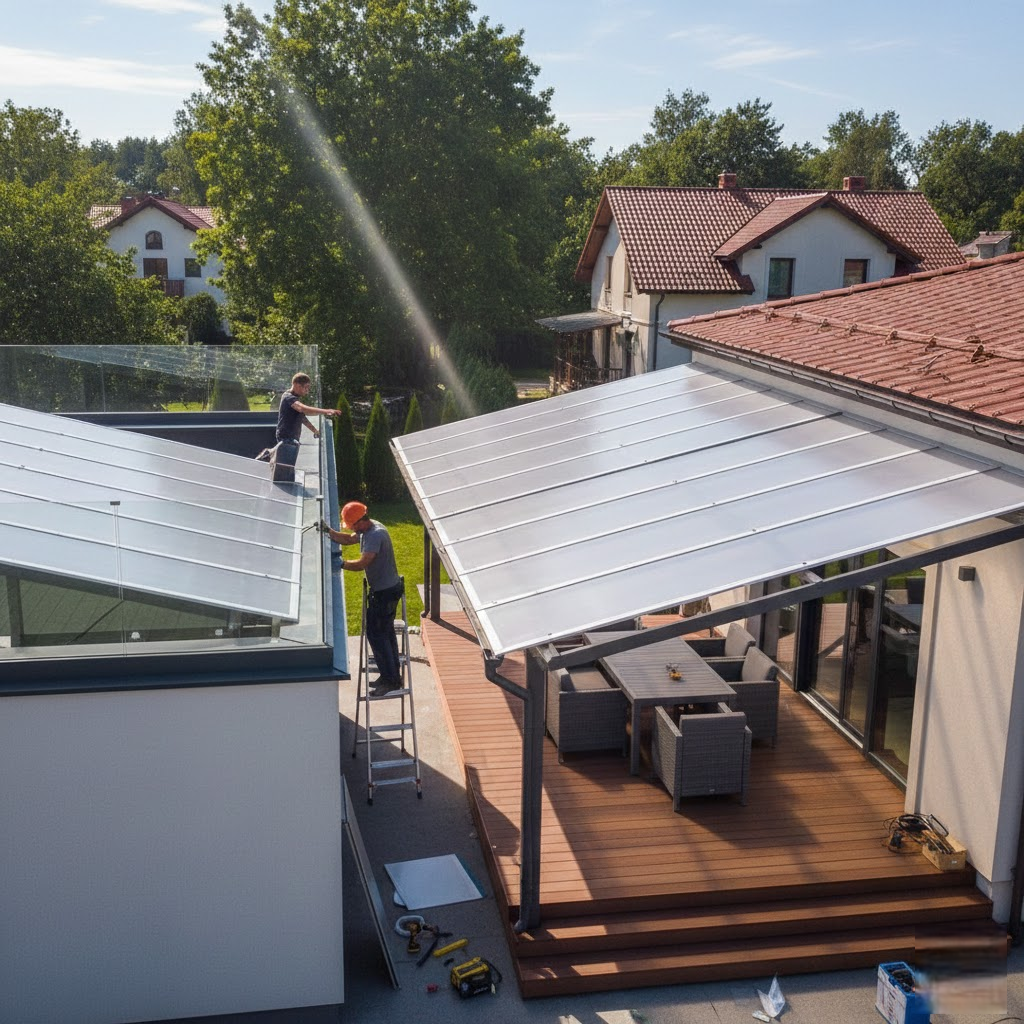 Terasų ir Stoginių Dengimas Polikarbonatu: Klaidų Kaina ir Ilgaamžiai Sprendimai Terasų ir Stoginių Dengimas Polikarbonatu: Klaidų Kaina ir Ilgaamžiai Sprendimai