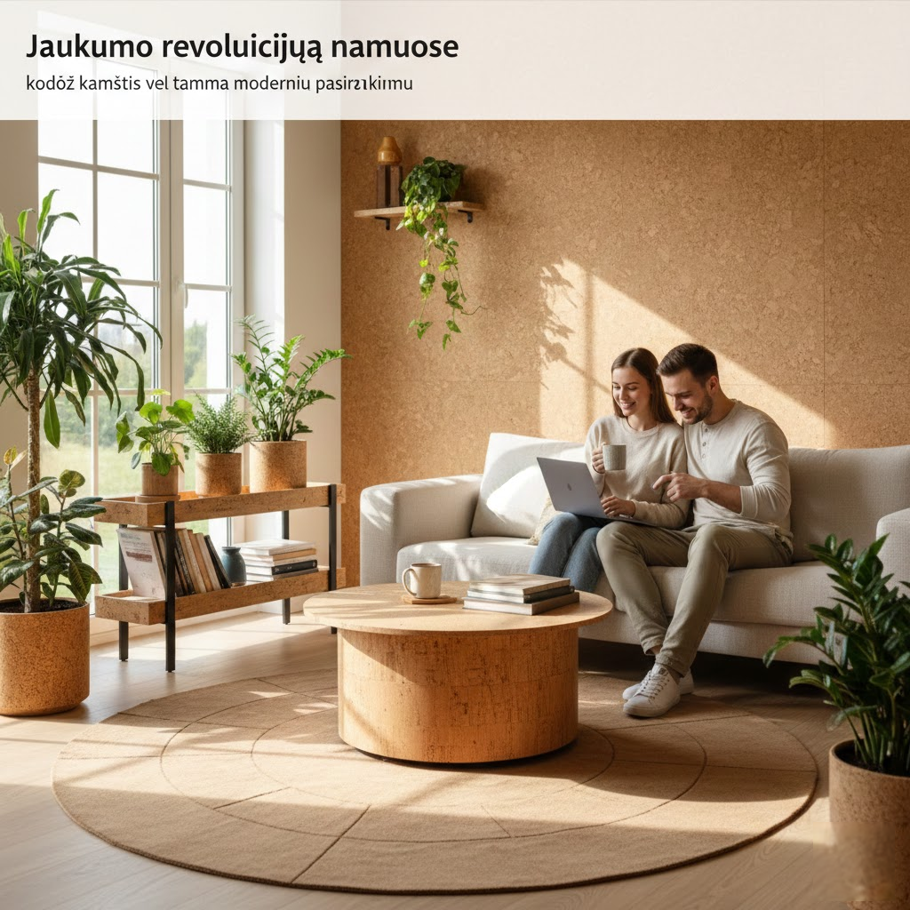 Jaukumo revoliucija namuose: kodėl kamštis vėl tampa moderniu pasirinkimu Jaukumo revoliucija namuose: kodėl kamštis vėl tampa moderniu pasirinkimu