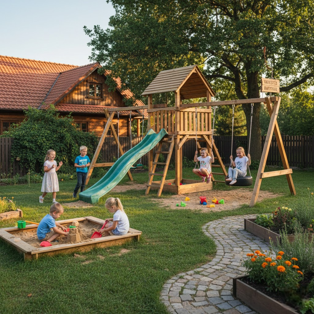 Vaikystės Nuotykiai Kieme: Kaip Suprojektuoti, Išsirinkti ir Įrengti Idealią Žaidimų Erdvę