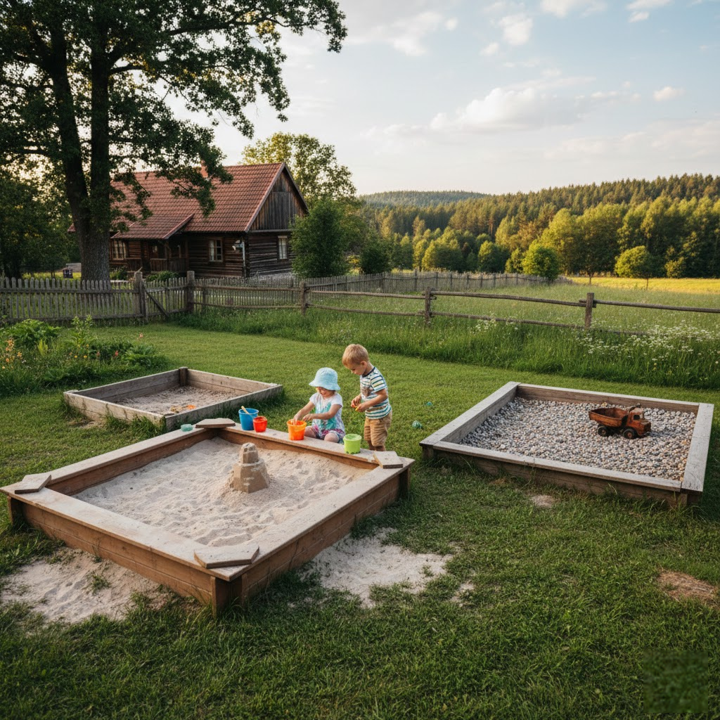 Kuriamas Vaikystės Pasaulis: Kodėl Paprastas Žvyras Netinka Jūsų Kiemo Smėlio Dėžei? Kuriamas Vaikystės Pasaulis: Kodėl Paprastas Žvyras Netinka Jūsų Kiemo Smėlio Dėžei?