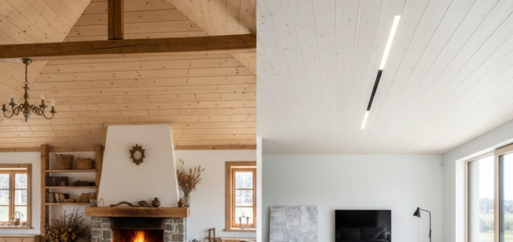 Lubų transformacija dailylentėmis: Nuo kaimiško jaukumo iki modernaus minimalizmo