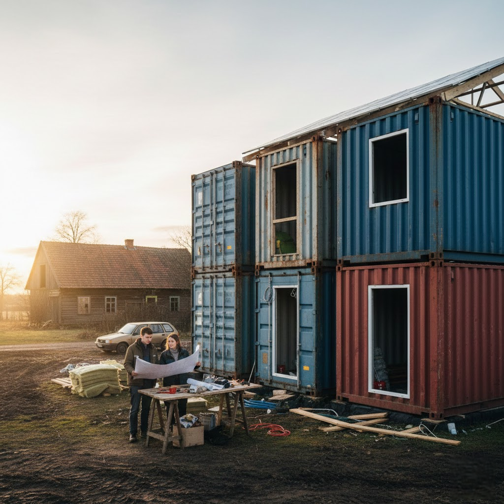 Plieninė Svajonė ar Finansinis Spąstas? Jūrinių Konteinerių Konversija į Gyvenamąjį Plotą Be Rožinių Akinių