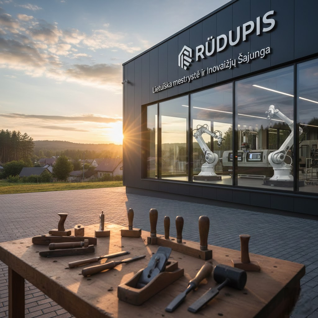 Lietuviška meistrystė ir inovacijų sąjunga: kodėl „Rūdupis“ tapo fenomenu langų rinkoje