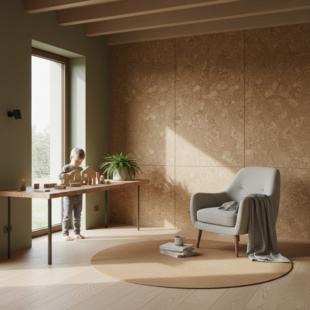 Šiluma, Tyla ir Tvarumas: Kodėl Kamštinė Danga Yra Nepelnytai Pamirštas Interjero Deimantas