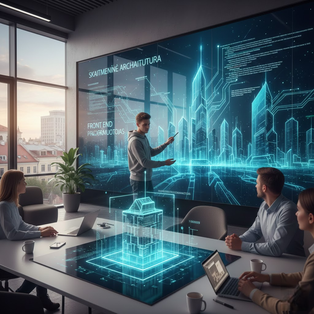 Skaitmeninė Architektūra: Kodėl Front End Programuotojas Yra Daugiau Nei Tik Kodo Rašytojas