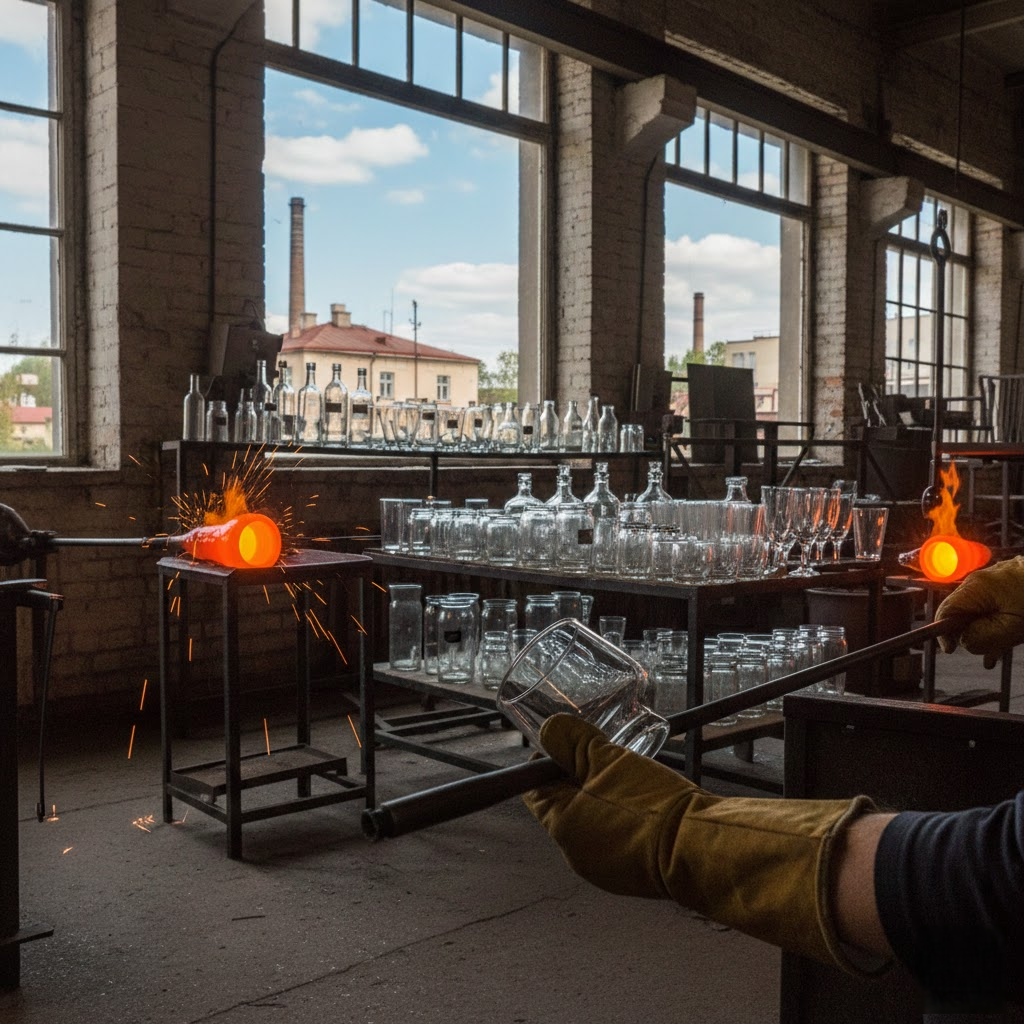 Stiklo pramonės širdis plakanti Aleksote: Kaip gimsta tai, ką laikote savo rankose Stiklo pramonės širdis plakanti Aleksote: Kaip gimsta tai, ką laikote savo rankose