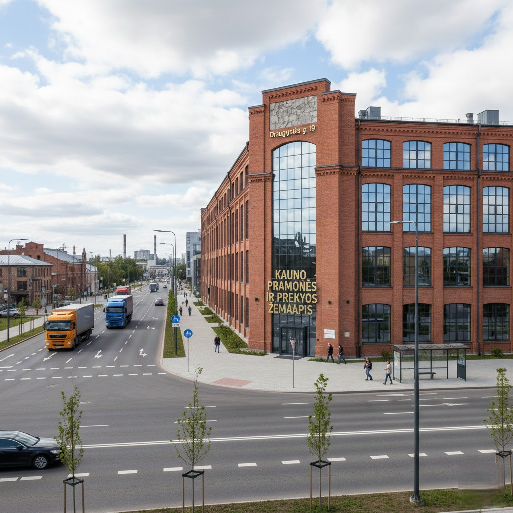 Draugystės g. 19: Strateginis Taškas Kauno Pramonės ir Prekybos Žemėlapyje