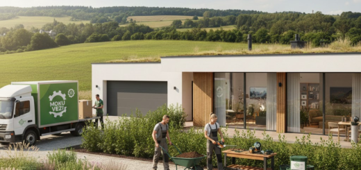 Šiuolaikinio būsto įrengimo ir sodo priežiūros sprendimai: praktinis požiūris į „Moku Veži“ teikiamas galimybes