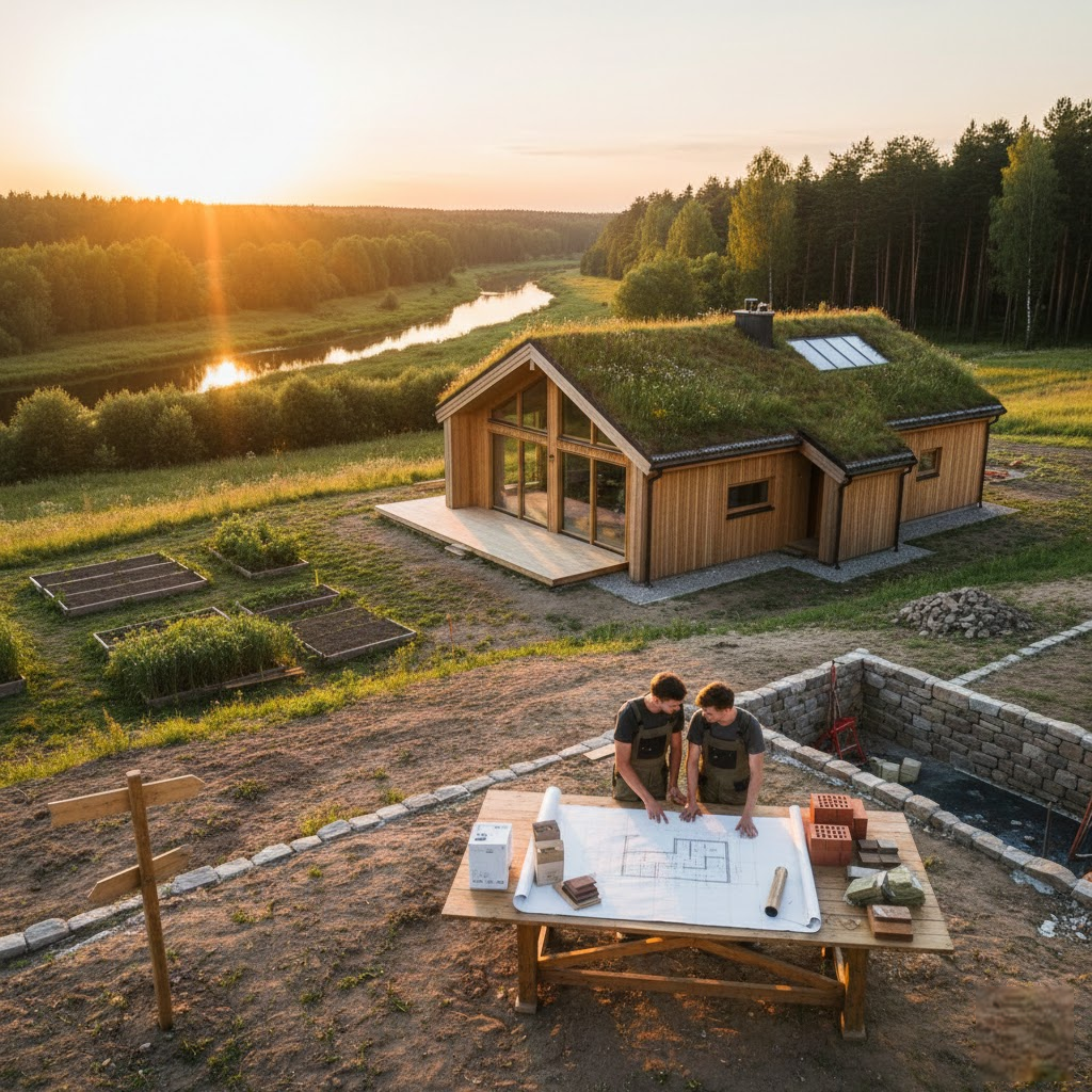 Namų kūrimo strategija: kaip praktiniai sprendimai ir tinkamos medžiagos transformuoja gyvenimo erdvę