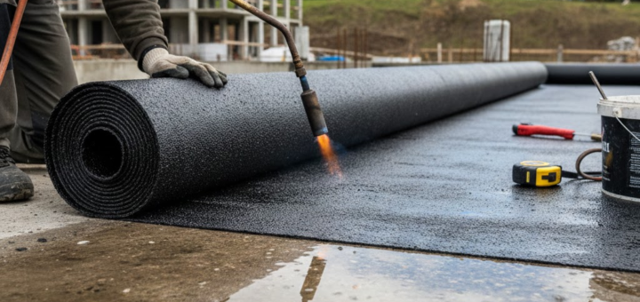 Patikima hidroizoliacija: bituminės prilydomos dangos pasirinkimo ir montavimo strategija