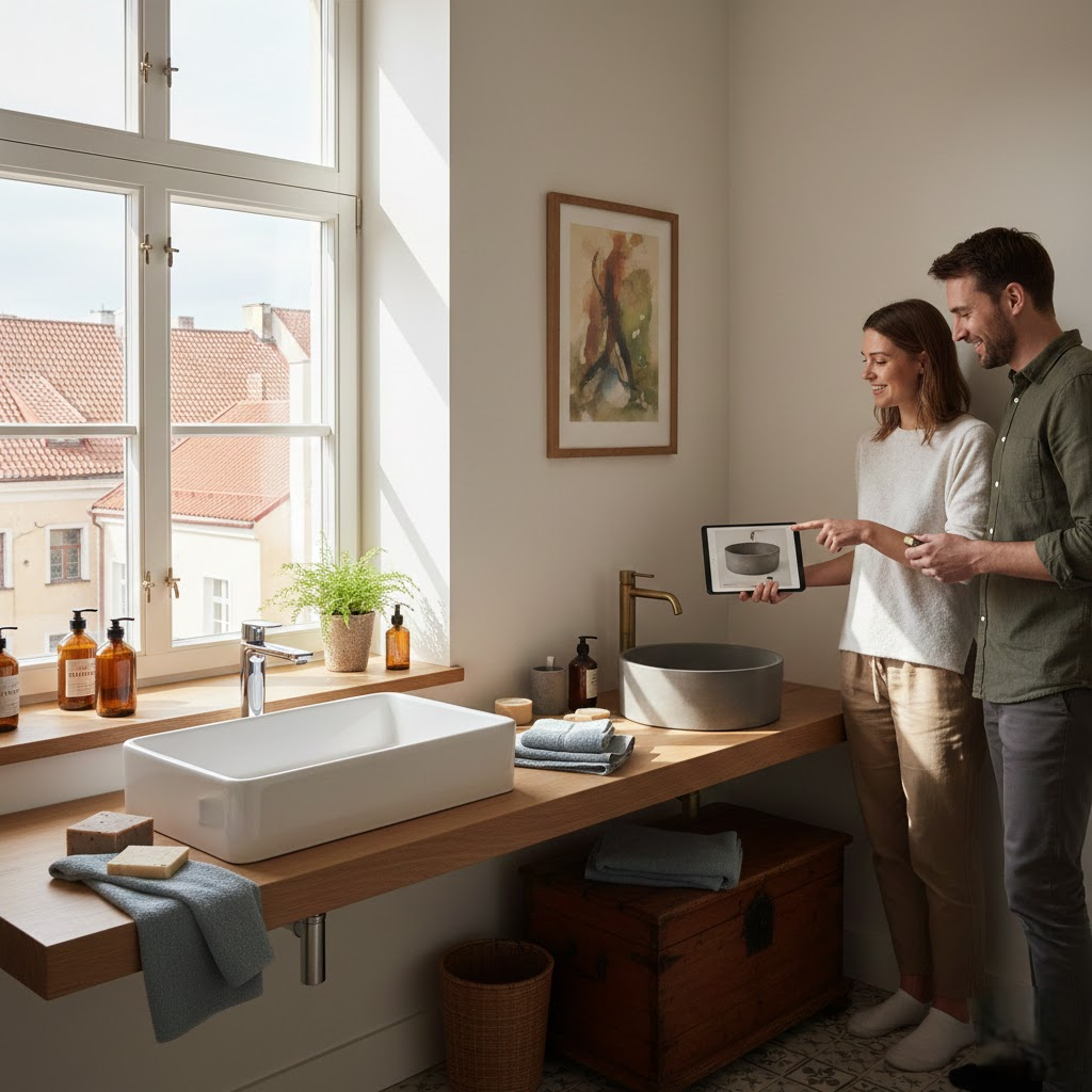 Praustuvės Pasirinkimo Menas: Kaip Sukurti Vonios Kambario Charakterį ir Išvengti Klaidų