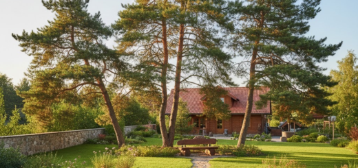 Trys pušys jūsų kieme: kaip sukurti harmoningą ir ilgaamžę žaliąją erdvę