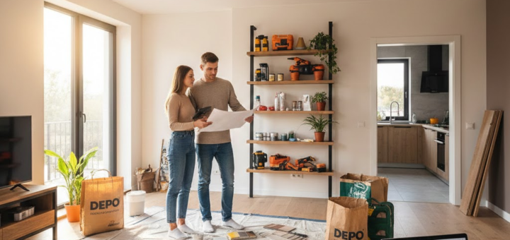 Kaip sumaniai planuoti namų atnaujinimą naudojantis DEPO Klaipėda asortimentu