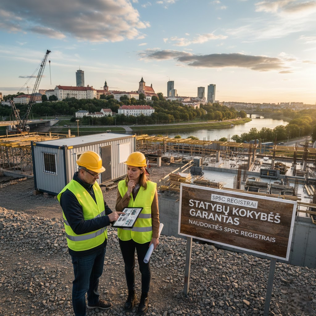 Statybų kokybės garantas: Kaip efektyviai naudotis SPSC registrais planuojant darbus