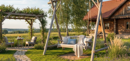 Kaip paversti kiemą poilsio oaze: praktiniai patarimai renkantis lauko sūpynes