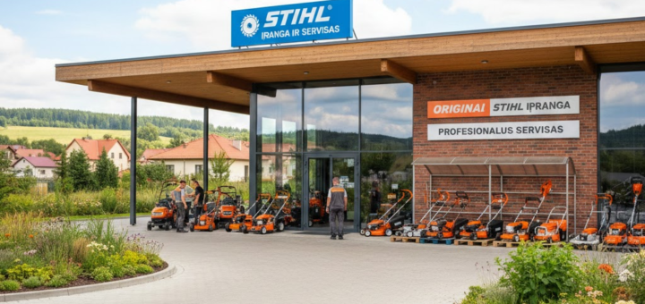 Kauno sodo technikos oazės: kur ieškoti originalios STIHL įrangos ir profesionalaus serviso?