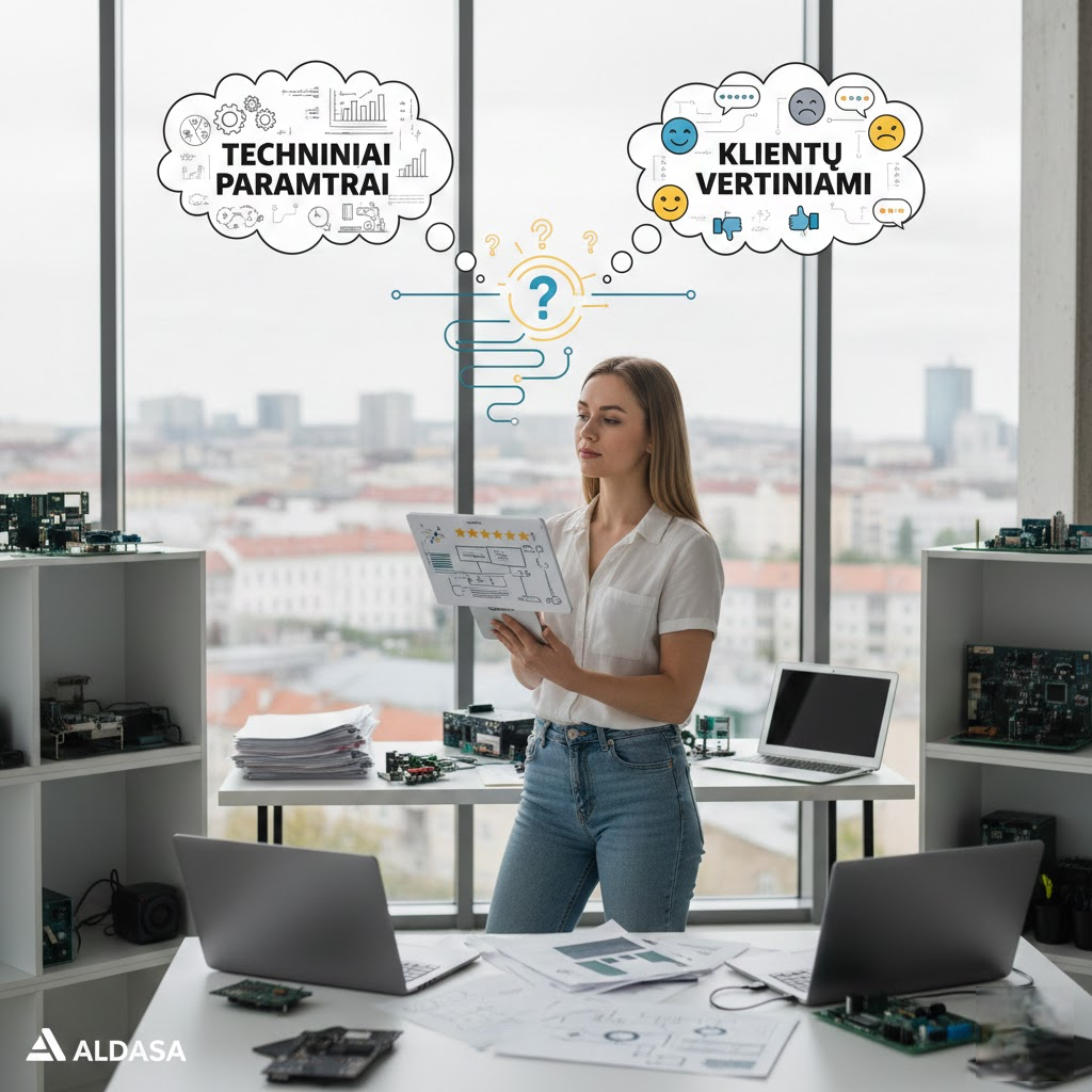 „Aldasa“ gaminiai ir paslaugos: kaip nepasiklysti tarp techninių parametrų ir realių klientų vertinimų?